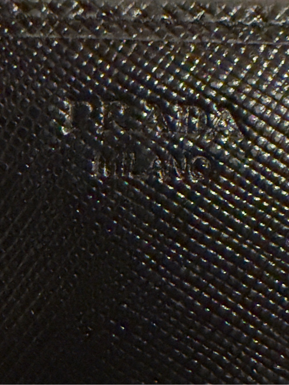 Prada Black Saffiano Leather Bow Continental Wallet - Picture 16 of 16
